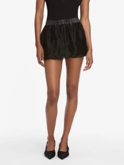 The Atelier Vignette Skirt -- Dim -FRAME Clothing Shop 8025659 DIM 5008659 DIM 11305 skirt front image