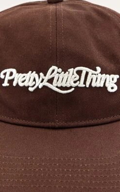 PrettyLittleThing Cream with Chocolate Embroidery Wordmark – Curved Bill Adjustable Cap 7 PrettyLittleThing Cream with Chocolate Embroidery Wordmark – Curved Bill Adjustable Cap -FRAME Clothing Shop 8934f4e3a5dec49400ca3cdd5c96e109a6a78e0e CNM9161 4 pretty little thing cream embroidered chocolate cap