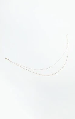 PrettyLittleThing Gold Dainty Simple Chain Double Layering Necklace - Recycled Brass Minimalist Jewelry 7 PrettyLittleThing Gold Dainty Simple Chain Double Layering Necklace - Recycled Brass Minimalist Jewelry -FRAME Clothing Shop 89c73f2b25e0bdb61bbf1366feb770efeebe430c cmm2973 4