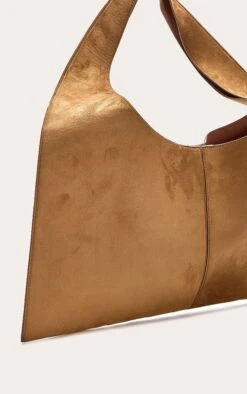 PrettyLittleThing Tan Faux Suede Circle Handle Shoulder Bag – Chic Minimalist Day Purse -FRAME Clothing Shop 8c922ac0564374996c1790c2969d398038294a58 CNM0698 3 tan faux suede circle handle shoulder bag