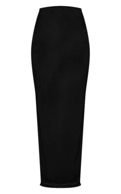 Prettylittlething Maternity Black Slinky Jersey Maxi Skirt – Elegant High-Waist Floor Length Pregnancy Skirt -FRAME Clothing Shop 8efd4253d60001d373d6e468a077d45942f525ed cnj7579 5