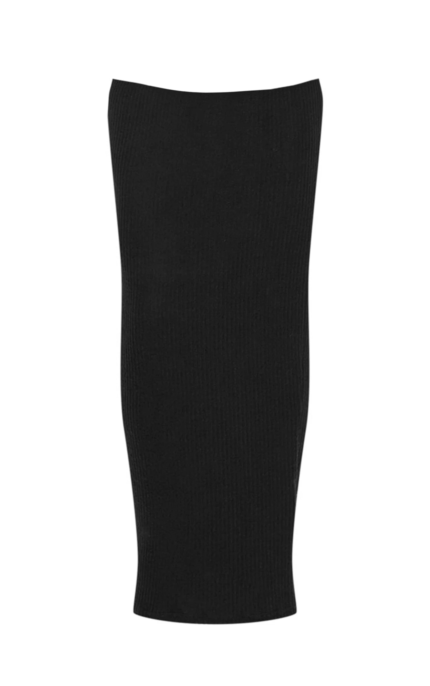 Prettylittlething Maternity Black Brushed Rib Maxi Skirt 6 Prettylittlething Maternity Black Brushed Rib Maxi Skirt - Image 6