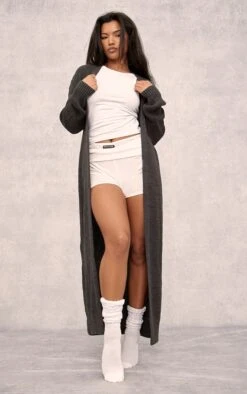 Charcoal Maxi Cardigan -FRAME Clothing Shop 98b115473883c67d1f718005fff631998e591721 clv8363 3