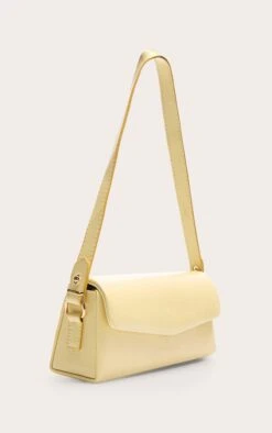 PrettyLittleThing Butter Yellow Faux Leather Rectangle Fold Over Shoulder Bag -FRAME Clothing Shop 9e5346d4d25aebfbb8dfc63b4e3eeca9a0de0041 CNN6305 5 butter yellow rectangle fold over shoulder bag