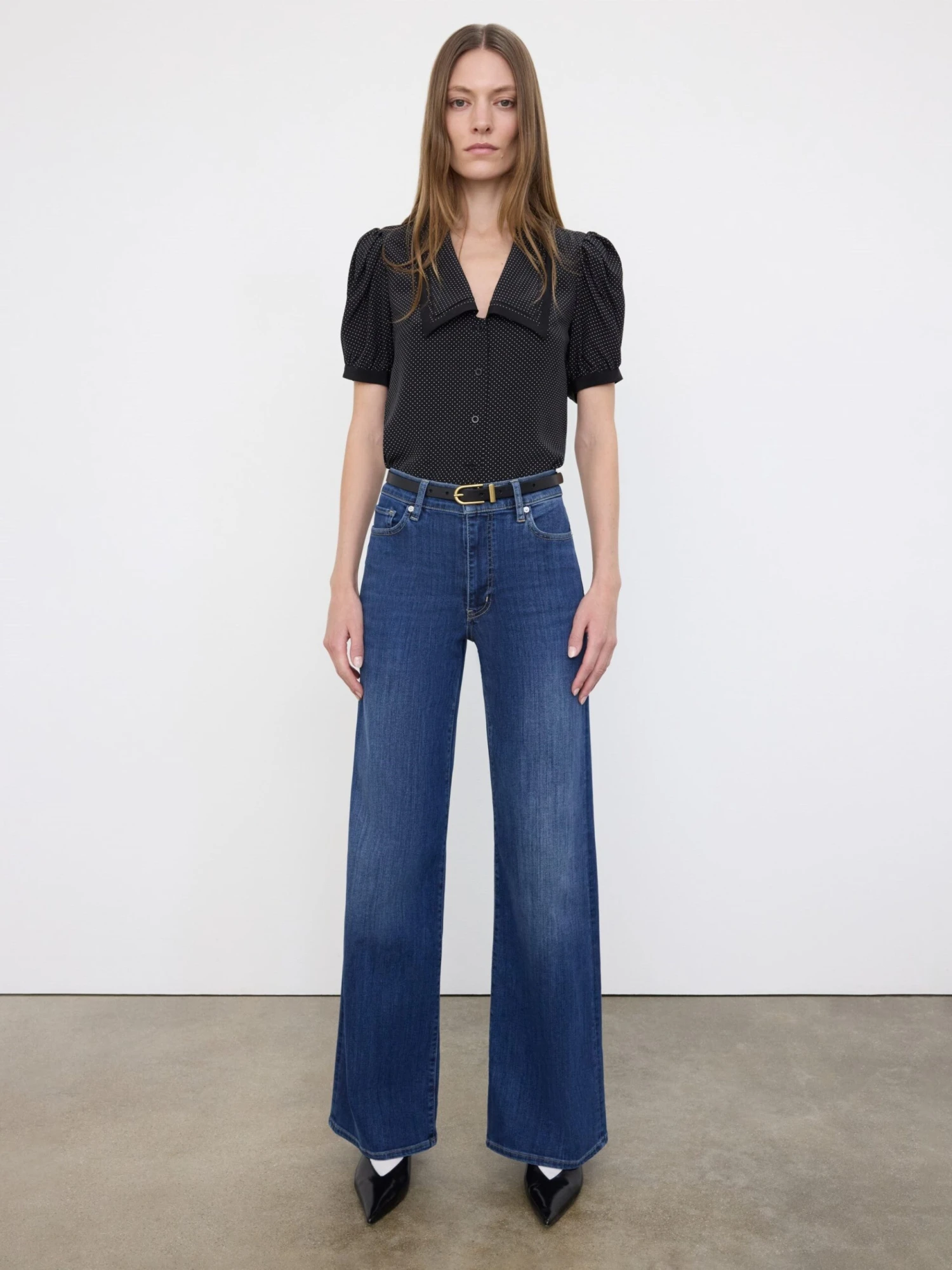 Le Slim Palazzo Long -- Lupine 2 Le Slim Palazzo Long -- Lupine - Image 2