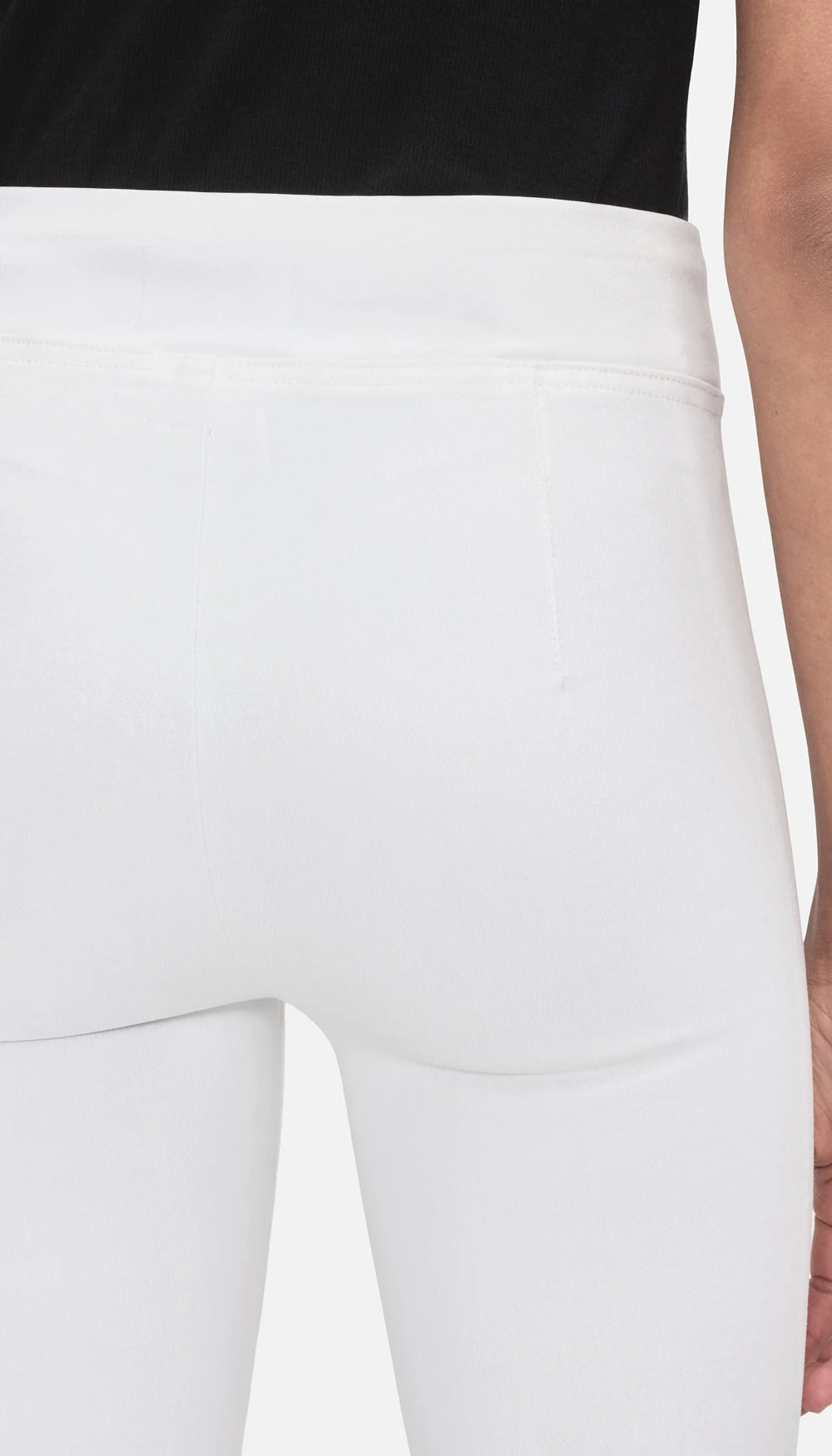 The Jetset Crop Mini Boot -- White 3 The Jetset Crop Mini Boot -- White - Image 3