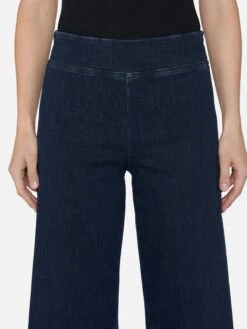 The Jetset Slim Palazzo -- Keller 9 The Jetset Slim Palazzo -- Keller -FRAME Clothing Shop JSLSP630 KELR 0896 jeans front detail image