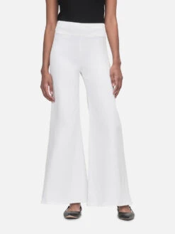 The Jetset Wide Leg -- White -FRAME Clothing Shop JWL632 WHT 5881 jeans front image primary image override