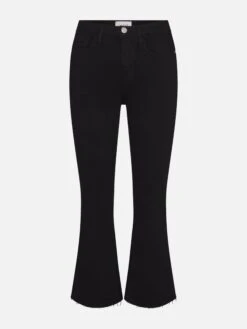 Le Crop Mini Boot -- Noir Raw After