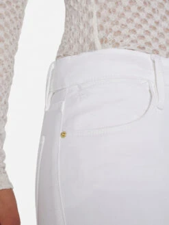 Le High Skinny -- Blanc -FRAME Clothing Shop LHSK790 BLANC 1349 jeans pocket view