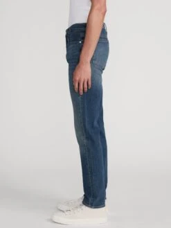 L'Homme Slim -- Textbook -FRAME Clothing Shop LMH0467 TXBK 1264 jeans side angle image