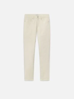 L'Homme Slim Brushed Twill -- Natural