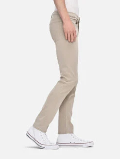 L'Homme Slim Brushed Twill -- Smoke Beige -FRAME Clothing Shop LMH870 SMKB 1182