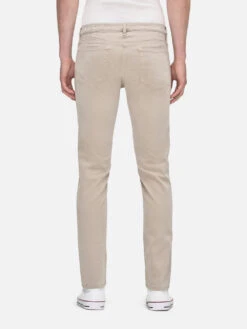 L'Homme Slim Brushed Twill -- Smoke Beige -FRAME Clothing Shop LMH870 SMKB 1211