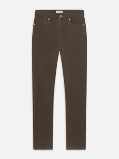 L'Homme Slim Brushed Twill -- Old Sage