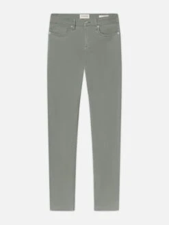 L'Homme Slim Brushed Twill -- Stone Grey