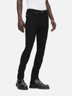 L'Homme Skinny -- Noir -FRAME Clothing Shop LMHK795 NOIR 3939 jean front angled image