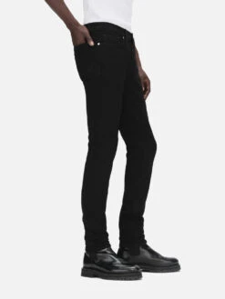 L'Homme Skinny -- Noir -FRAME Clothing Shop LMHK795 NOIR 3954 jean side image