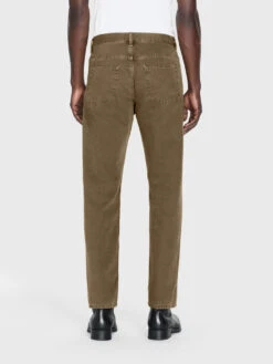 The Straight Jean -- Light Brown 9 The Straight Jean -- Light Brown -FRAME Clothing Shop LMHST601 LTBN 0336 V2 jeans back image