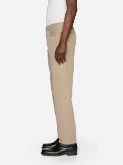 The Straight Jean Vintage Khaki – Premium 100% Cotton Mid-Rise Straight Leg -FRAME Clothing Shop LMHST601 VIKH 00772