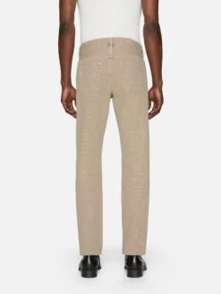 The Straight Jean Vintage Khaki – Premium 100% Cotton Mid-Rise Straight Leg -FRAME Clothing Shop LMHST601 VIKH 00776