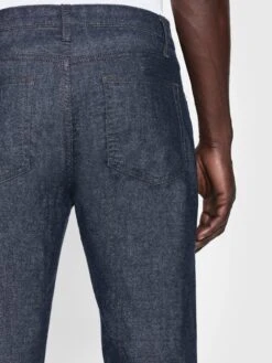 Flannel Modern Straight -- Martino -FRAME Clothing Shop LMSST223 MART 0208 jeans back detail image