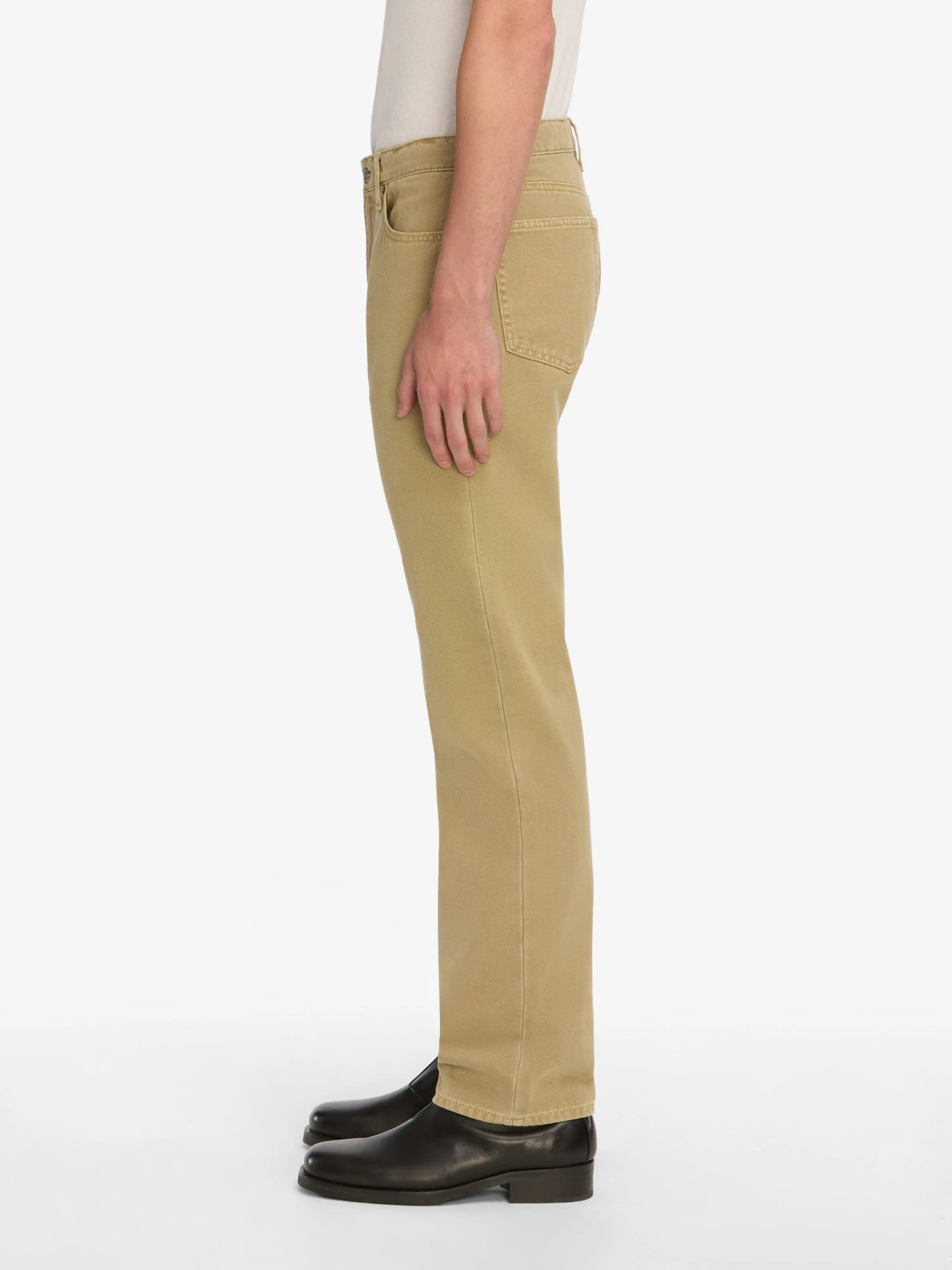 The Straight Jean -- Antique French Beige 4 The Straight Jean -- Antique French Beige - Image 4