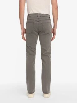 Men's Modern Straight Leg Jeans in Old Blue – Sustainable Stretch Denim -FRAME Clothing Shop LMSST696 OLBL 0508 jeans back image