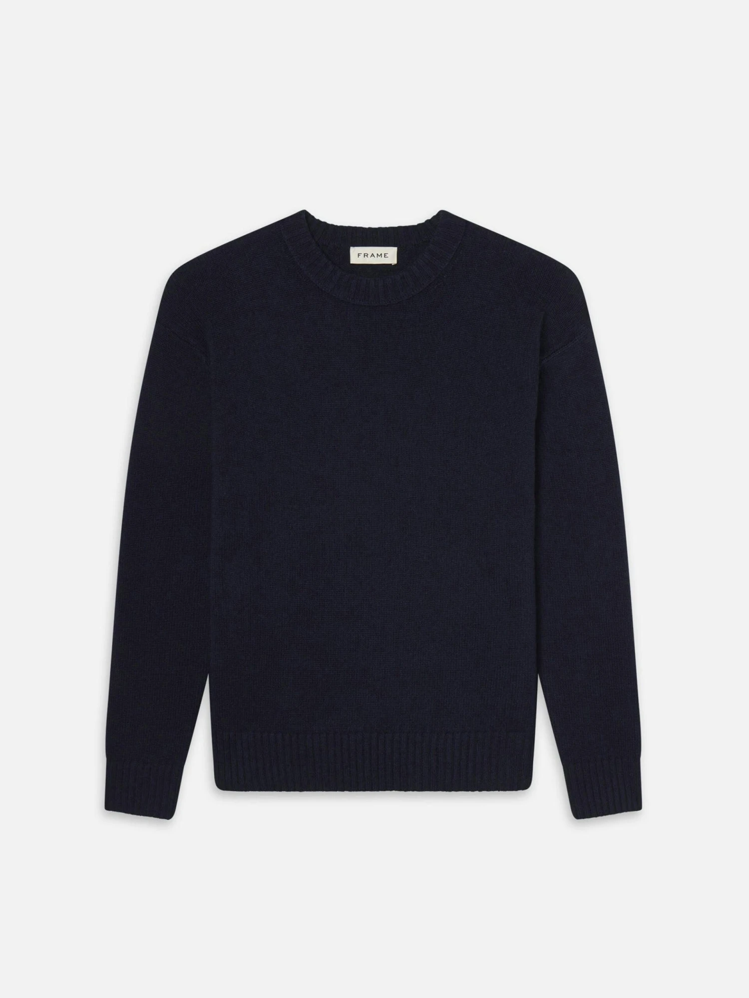 Navy Blue 100% Pure Cashmere – Modern Fit Luxury Crewneck Sweater 1 Navy Blue 100% Pure Cashmere – Modern Fit Luxury Crewneck Sweater