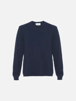 Duo Fold Long Sleeve Crew -- Navy