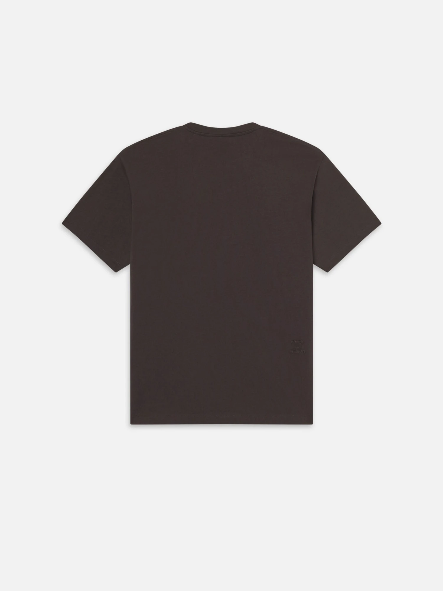 FRAME Brown Back Logo Embroidery – Premium 100% Cotton Standard Fit Crewneck Tee 3 FRAME Brown Back Logo Embroidery – Premium 100% Cotton Standard Fit Crewneck Tee - Image 3