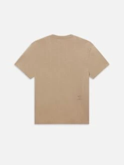 Frame Logo Tee -- Latte Brown 6 Frame Logo Tee -- Latte Brown -FRAME Clothing Shop LMTS0393 LTBR B