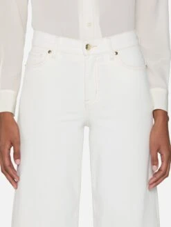 Le Palazzo Crop Raw After -- Au Natural Clean Raw After -FRAME Clothing Shop LPPCRA238 ACLR 1566 jeans front detail image