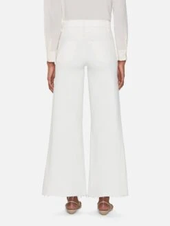 Le Palazzo Crop Raw After -- Au Natural Clean Raw After -FRAME Clothing Shop LPPCRA238 ACLR 1587 jeans back image