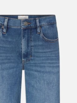 Le Pixie Slim Palazzo -- Flip Raw After -FRAME Clothing Shop LPXSPRA464 FLPA DET jeans front detail packshot image