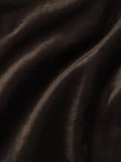 Le Sleek Straight -- Dark Clove Velvet -FRAME Clothing Shop LSLS411 DRKC DTL pants texture detail image