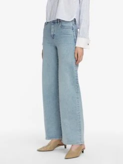 Le Slim Palazzo -- Tribute -FRAME Clothing Shop LSP814 TRBT 1321 V2 jeans side angle image