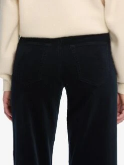 Le Slim Palazzo Corduroy -- Navy -FRAME Clothing Shop LSP820 NAVY 7878 pants back detail image