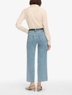 Le Slim Palazzo Crop -- Springs Raw After -FRAME Clothing Shop LSPCRA814 SPGR 5344 jeans back image