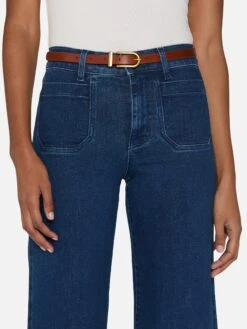 Le Slim Palazzo Modernist Pocket -- Loner -FRAME Clothing Shop LSPIP814 LONR 2643 jeans front detail image