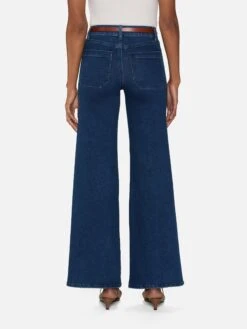 Le Slim Palazzo Modernist Pocket -- Loner -FRAME Clothing Shop LSPIP814 LONR 2660 jeans back image
