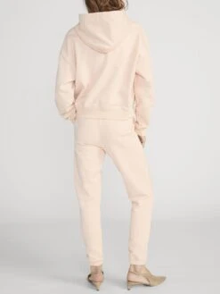 Ritz Women Room Service Hoodie -- Ritz Pink -FRAME Clothing Shop LWAC0615 RTZP 02782 Back OnModel