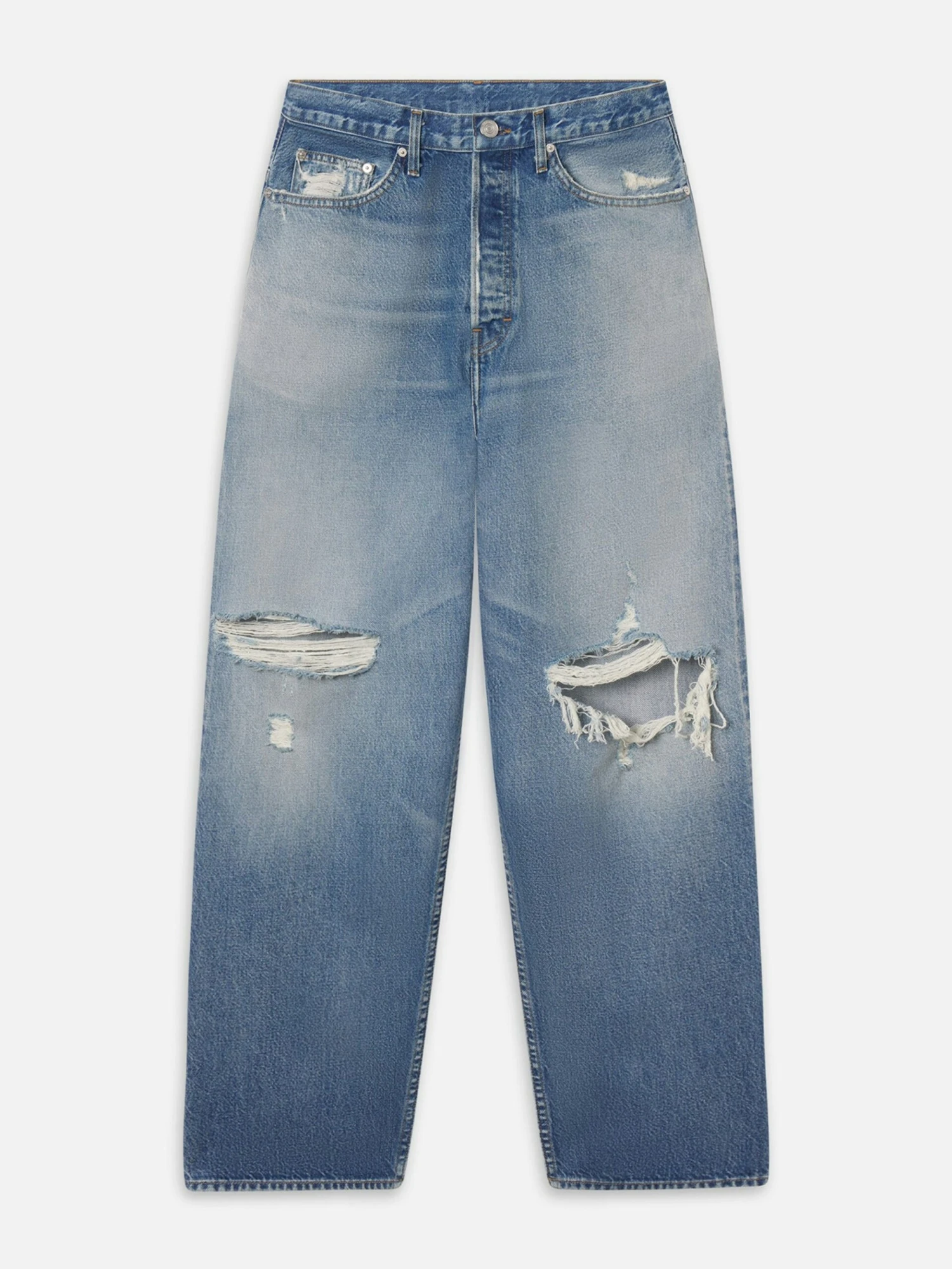 Baggy Jean -- Effortless Destructed 1 Baggy Jean -- Effortless Destructed