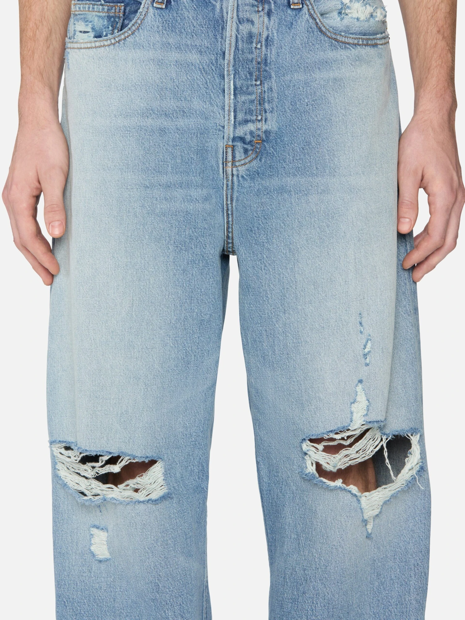 Baggy Jean -- Effortless Destructed 3 Baggy Jean -- Effortless Destructed - Image 3