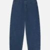 Bonair Light Wash Baggy Wide-Leg Jeans – Sustainable Rigid Denim for Men