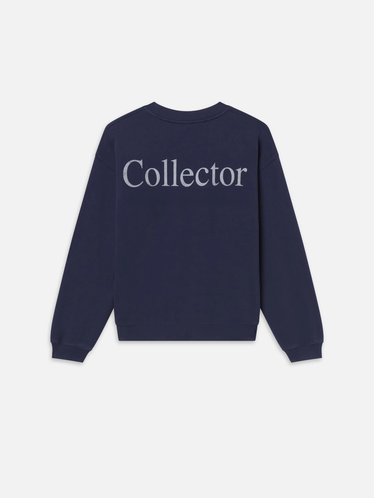 Sotheby's Navy Blue Heavyweight Cotton Logo – V-Stitch Relaxed Fit Crewneck Sweatshirt 5 Sotheby's Navy Blue Heavyweight Cotton Logo – V-Stitch Relaxed Fit Crewneck Sweatshirt - Image 5