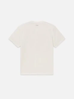 Sotheby's Unisex Classic Tee -- White -FRAME Clothing Shop ME25JTE017 WHT B top back packshot image