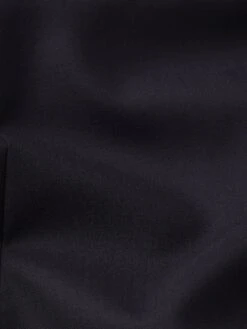 Men's Dark Navy Double Breasted Wool Blazer – Contrast Button Oversized Modern Fit -FRAME Clothing Shop ME25WBZ009 DKNV FABRICDETAIL blazer texture detail image