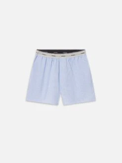 Sotheby’s Blue Stripe Unisex Boxer Short – Classic Fit Cotton Loungewear