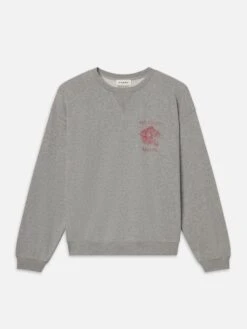 The Society Archive Vintage Sweatshirt -- Grey Melange